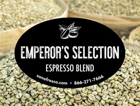 Emperor’s Selection Espresso Blend Coffee Beans for Sale | Sonofresco