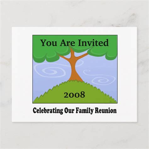 Family Reunion Postcard | Zazzle.com