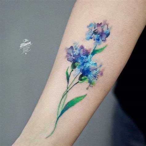 16 Beautiful Watercolor Tattoo Designs for Women | Styles Weekly