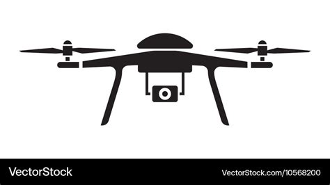 Drone icon Royalty Free Vector Image - VectorStock