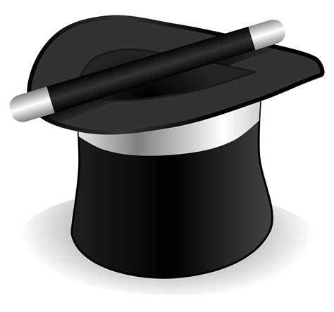 Magic Hat And Wand - ClipArt Best