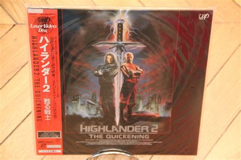 Highlander 2 Quickening 1991 Laserdisc Ld Ntsc Japan Obi Lambert - Etsy