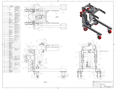 Engineering Conceptual Drawing