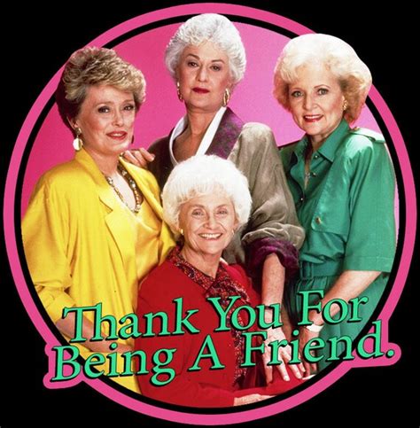 80's TV Comedy Classic The Golden Girls Thank You | Etsy