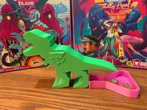 Dinosaur island board game - spinlena