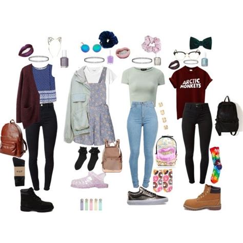 Pastel/Grunge School outfits | Grunge school outfits, Grunge outfits, Fashion outfits