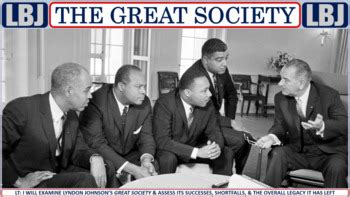 Lyndon Johnson & the Great Society (1964-1968) PP Notes for U.S ...