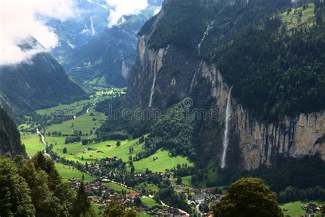 Swiss alps village stock photo. Image of farmland, buildings - 35047008