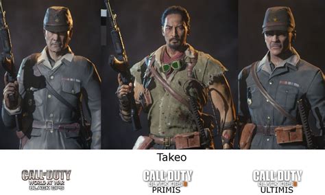 Takeo Masaki (Model Comparisons) by Josael281999 on DeviantArt | Call of duty black ops 3, Call ...