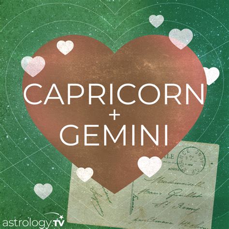 Capricorn and Gemini Compatibility - astrology.TV