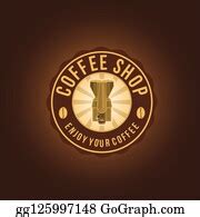 900+ Vintage Badge Coffee Shop Logo Clip Art | Royalty Free - GoGraph