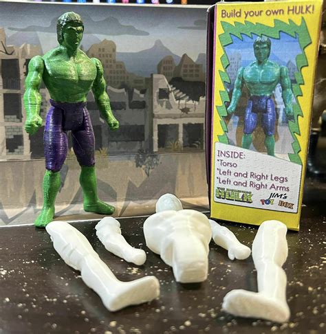 Imprimible en 3D hulk 70s tv show Lou Ferrigno • hecho con AnyCubic ...