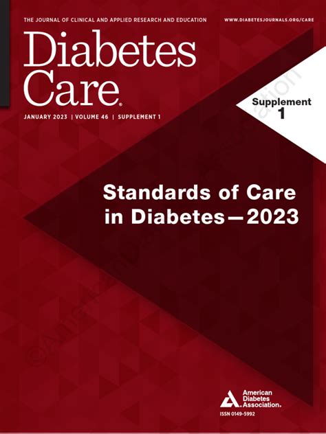 Standards of Care Diabetes 2023 | PDF