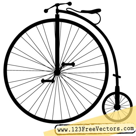 Penny-Farthing Bicycle Vector Clip Art by 123freevectors on DeviantArt
