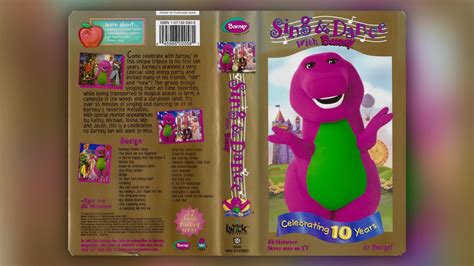 Sing and Dance with Barney (1999) - 2000 VHS - YouTube