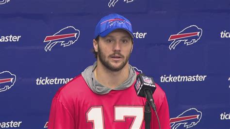 Bills' Josh Allen injury | Post-practice press conference | wgrz.com