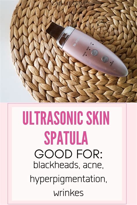 Why You Need An Ultrasonic Skin Spatula | Skin spatula, Skin care tools ...