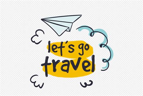 Travel Word Art PNG Images With Transparent Background | Free Download ...