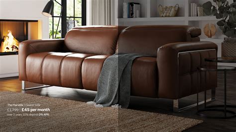 Leather Sofas | Sofology