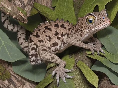 How does the Uroplatus phantasticus camouflage? - ruggedreptiles.com