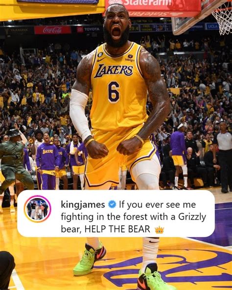 Lebron on Instagram : r/lakers