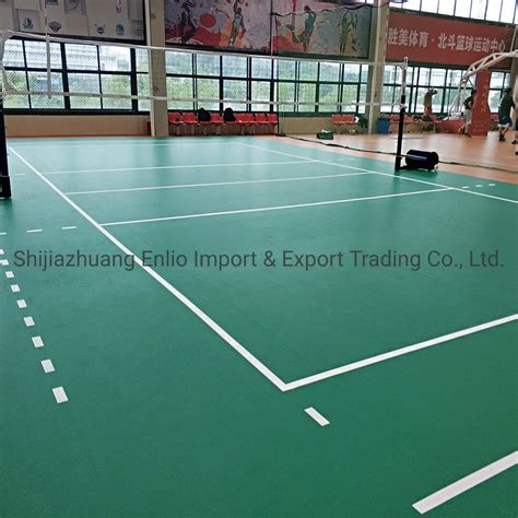 Cheap Inflatable Volleyball Court Volleyball Court Mat - China Plastic ...