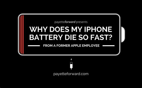 Why Does My iPhone Battery Die So Fast? Here's The Real Fix! | Iphone ...