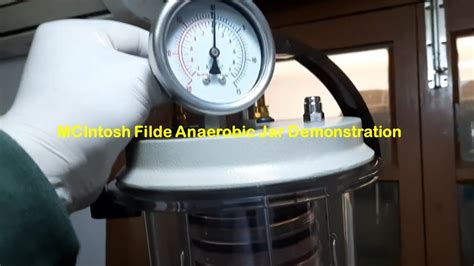 MCIntosh Filde Anaerobic Jar Demonstration - YouTube