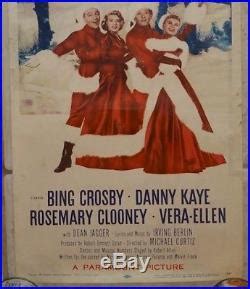 White Christmas Original Vintage Movie Poster Insert 1954 | Vintage Movie Posters