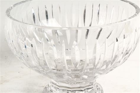 Marquis by Waterford Footed Crystal Bowl | EBTH