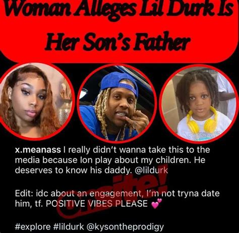 Lil Durk’s Alleged Baby Mama x.meanass Blasts Him On Instagram