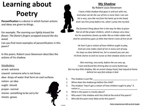 Personification Examples Poems