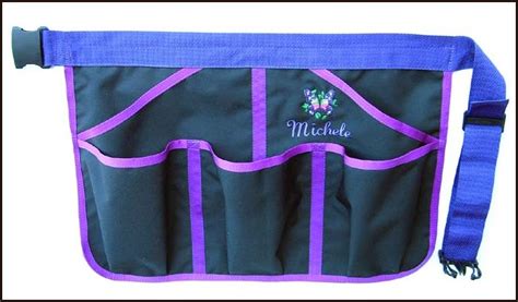 Monogram Embroidery Apron