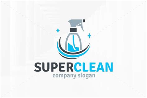 Super Clean Logo Template | Cleaning logo, Cleaning company logo, Cleaning service logo