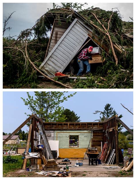 Then and now: See photos as Gaylord community recovers from devastating ...