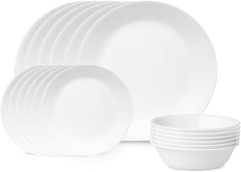 Corelle 16-Piece Classic Set Winter Frost White, 60% OFF