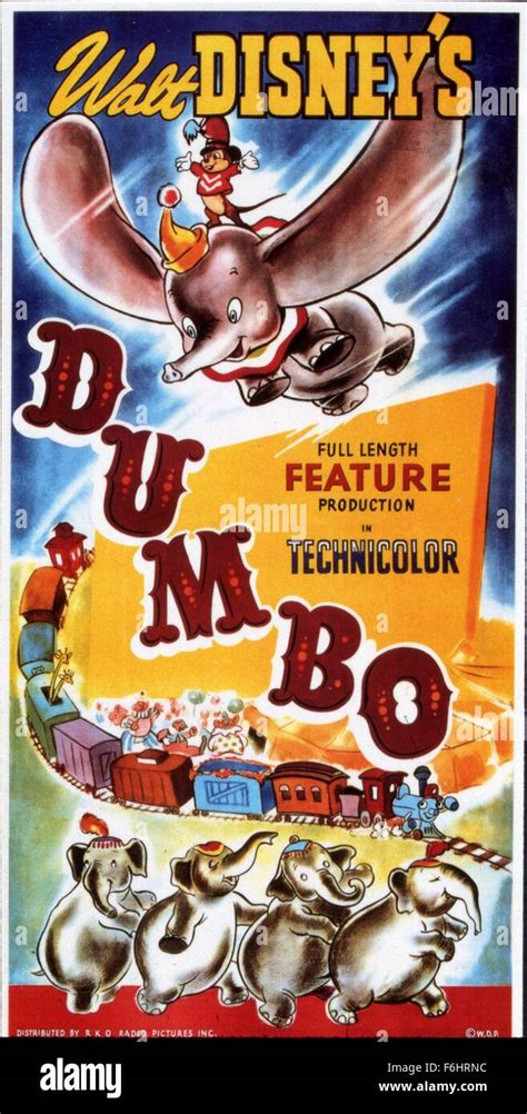 1941, Film Title: DUMBO, Director: BEN SHARPSTEEN, Studio: DISNEY, Pictured: ELEPHANT, FLYING ...