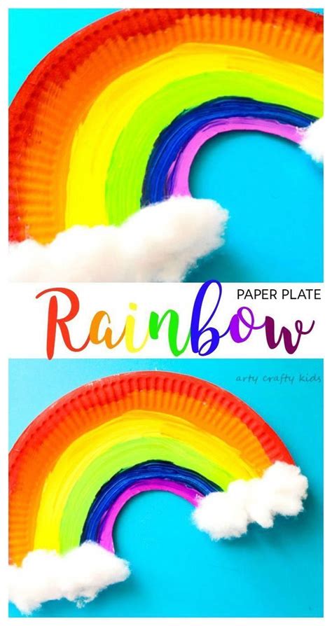 Arts And Crafts For 4 Year Olds #MaterialsForArtsAndCrafts | Rainbow ...