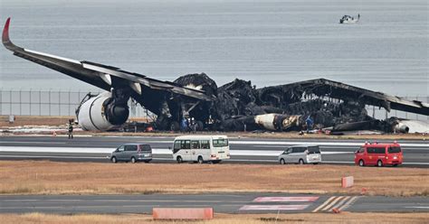 Fiery crash between two planes at Tokyo airport probed by Japanese officials