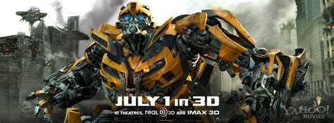 Bumblebee Gets New Poster for Transformers: Dark of the Moon - HeyUGuys