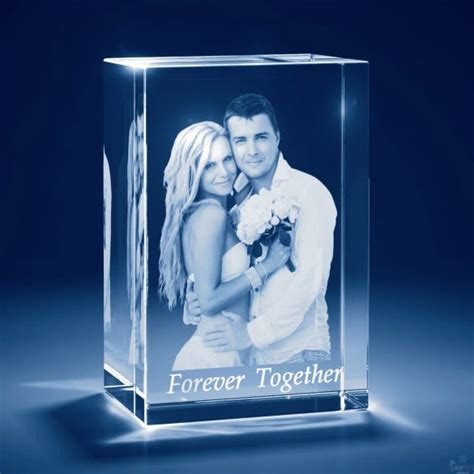 Custom 3D Photo Tower Crystal Keepsake | 3D Crystal Keepsakes