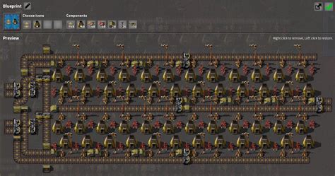 Factorio furnace layout