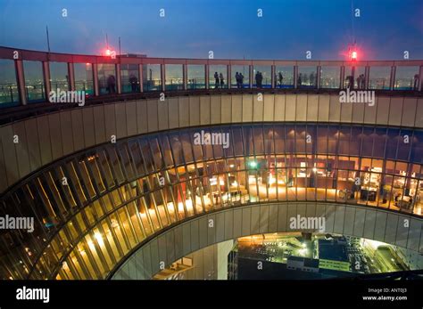 Stock photo of the Floating Garden Observatory on top of the Umeda Sky Building in Osaka Japan ...