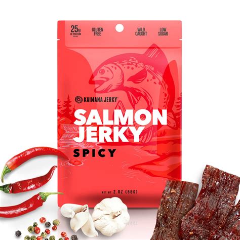 Spicy Salmon Jerky