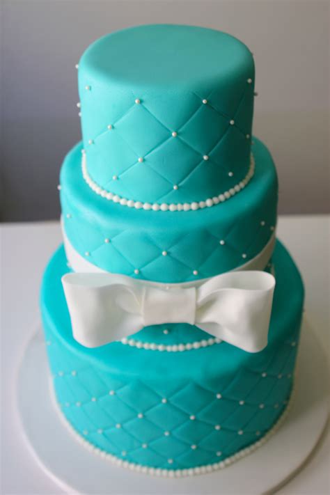 tiffany blue cake