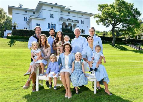 The Swedish Royal Family Releases a Full Family Photo