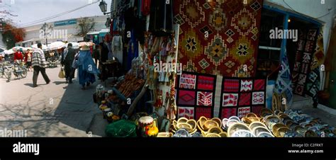 Hammamet Tunisia Medina Souk Stock Photo - Alamy