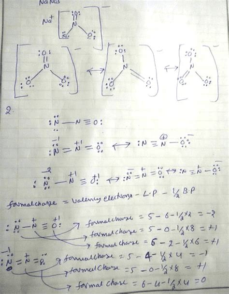 Nano3 Lewis Structure