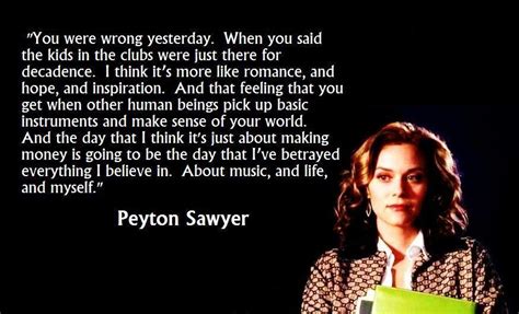 Peyton - One Tree Hill Quotes Fan Art (5457948) - Fanpop