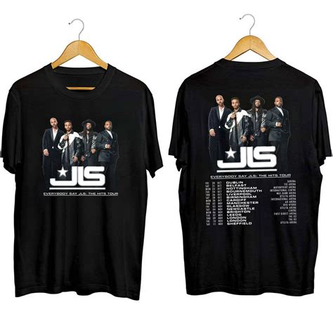 JLS 2023 Tour Shirt, Everybody Say JLS Hit The Tour Shirt, JLS Band Shirt, Jls 2023 Tour Shirt ...